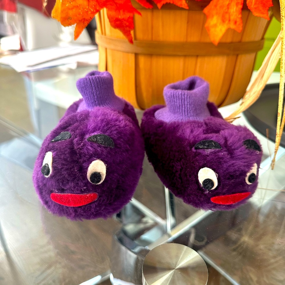 1977 Grimace McDonald's Slippers 🟣